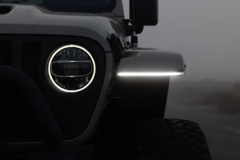 Jeep JL/JT Next-Gen High-Lines – Fender Chop Brace with Daytime Running Lights