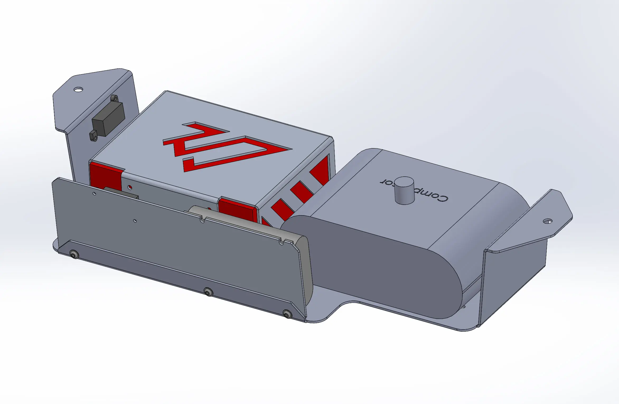 Odyssey PC1100 Battery Mount - Image 5