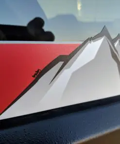 Alternative view of Jeep JL Side Window Decals