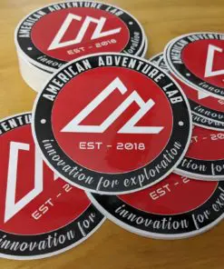 4" Round AAL Sticker