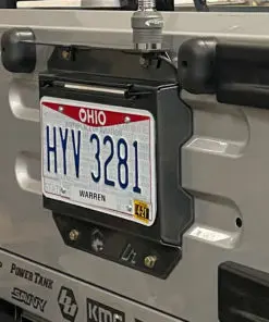 Jeep TJ/LJ Spare Tire Delete Kit with Backup Camera