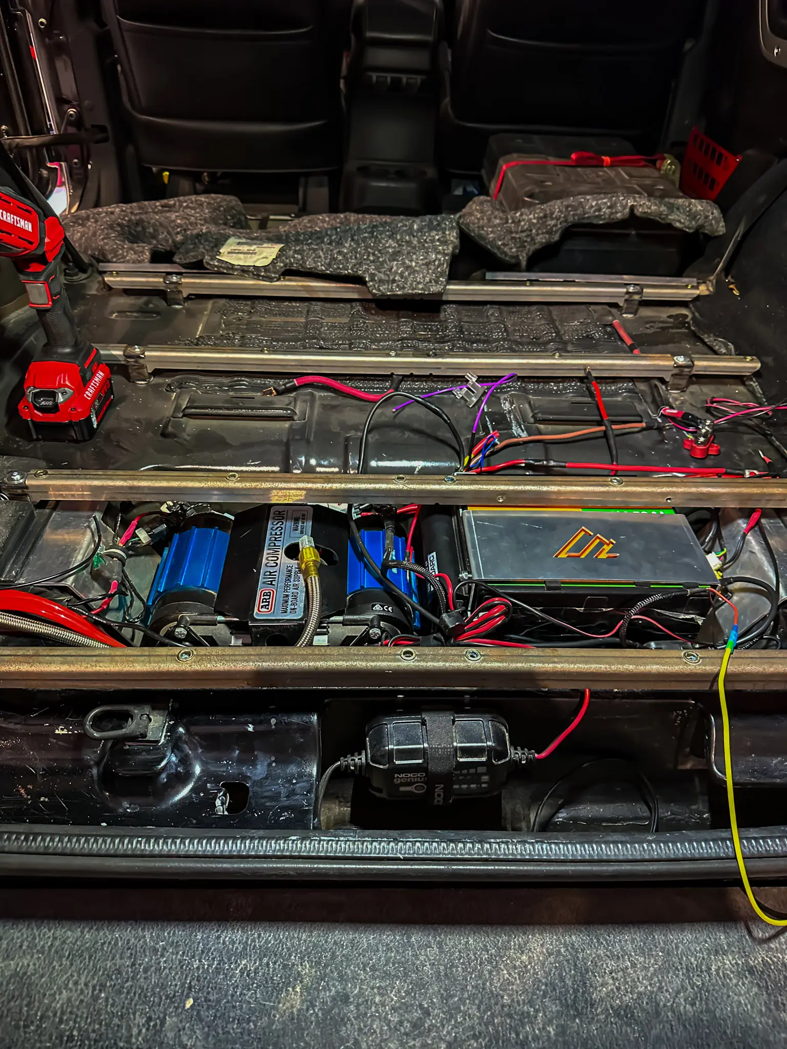 Jeep JKU Cargo Compressor Bracket Battery Mount - Image 5