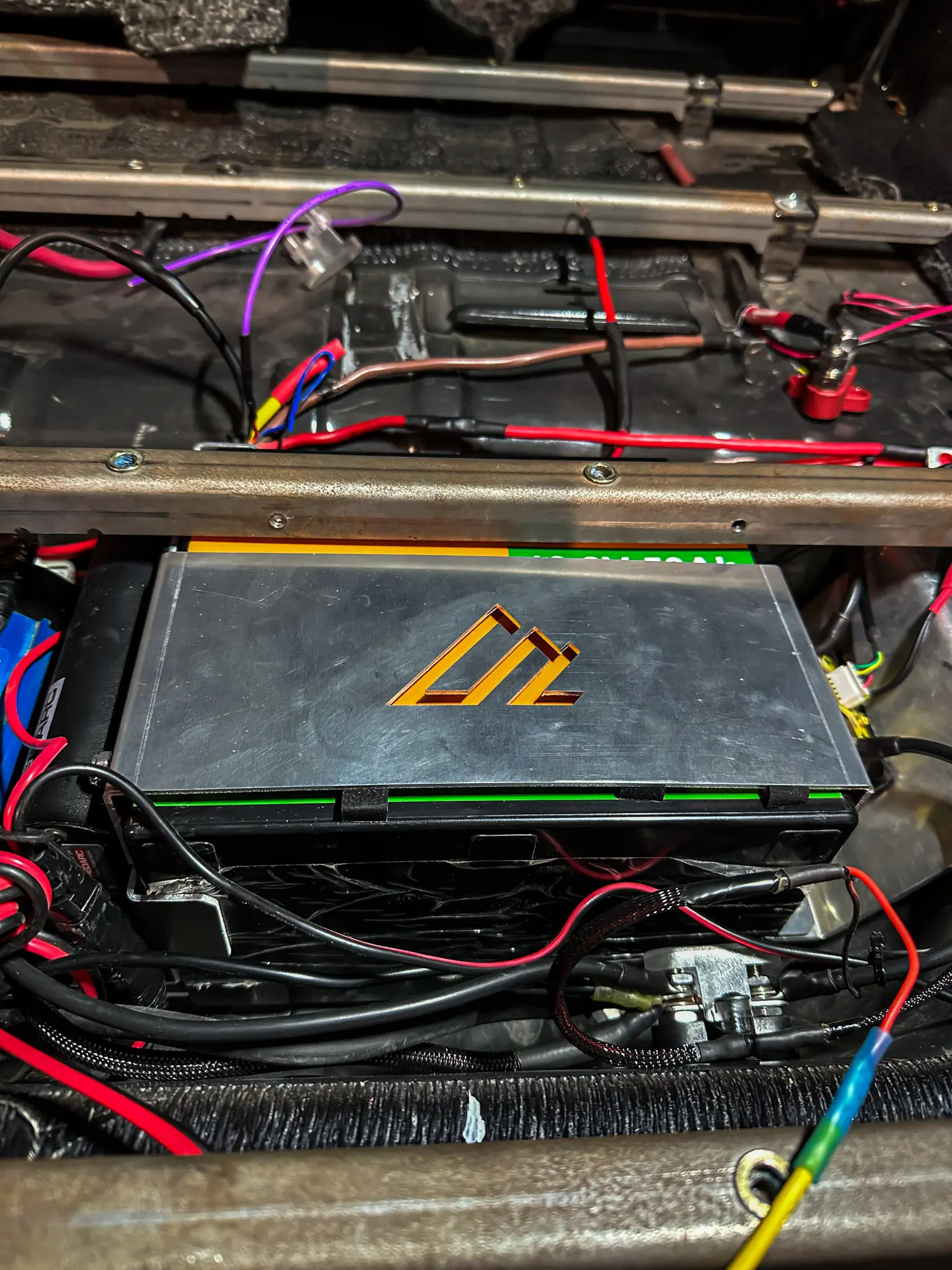 Jeep JKU Cargo Compressor Bracket Battery Mount - Image 6