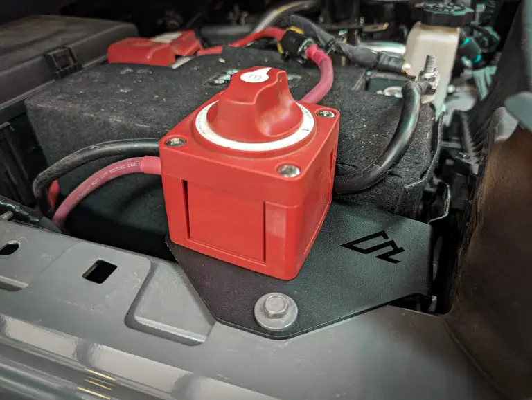 Jeep JL/JT Battery Cutoff Switch Mount