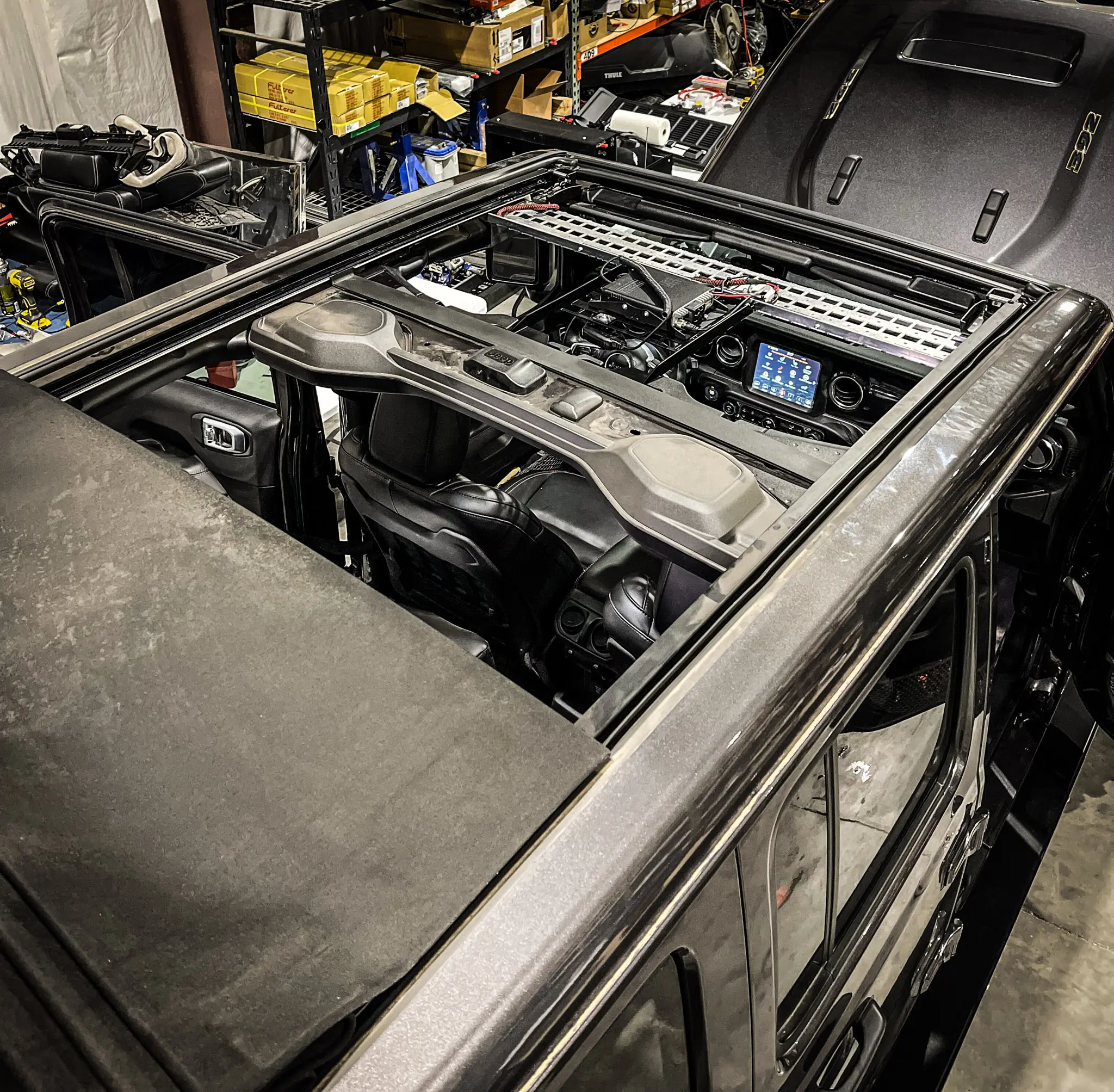 Jeep JL - JT Overhead MOLLE Shelf - Image 9