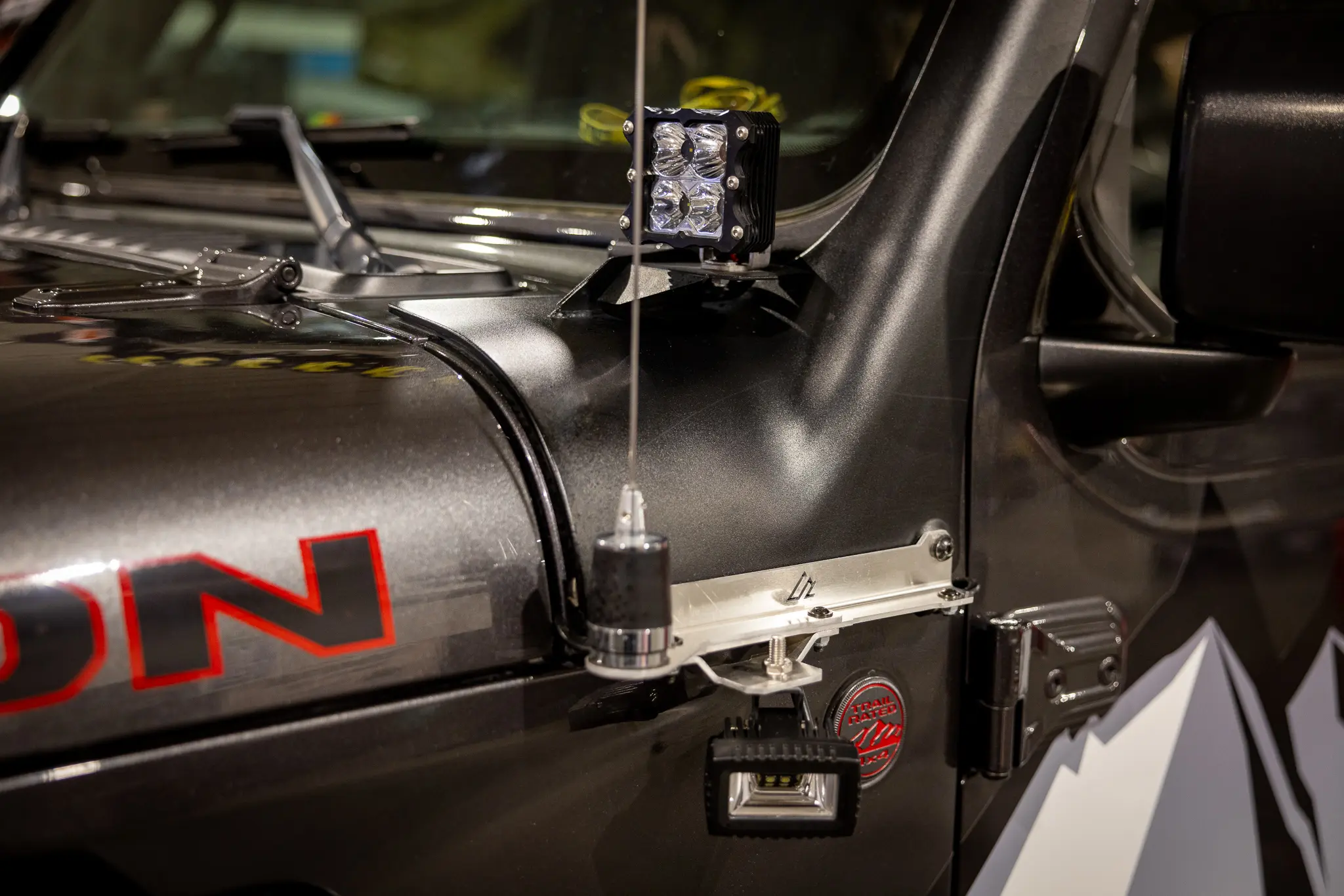 Jeep JL/JT Cowl Accessory Brackets - Image 7