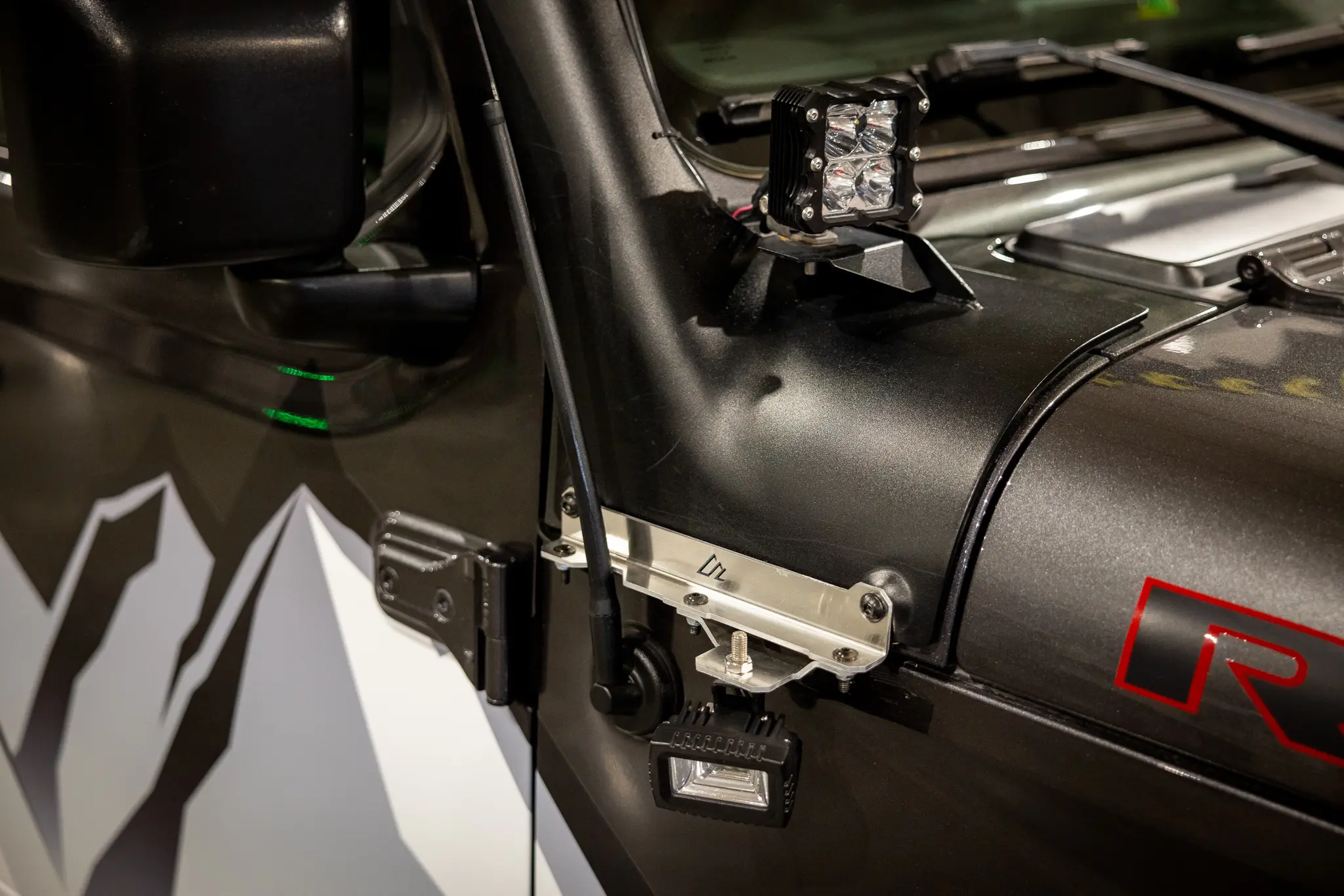 Jeep JL/JT Cowl Accessory Brackets - Image 3