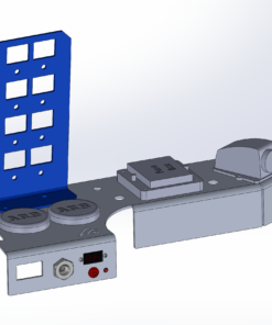 Jeep JK Compressor Remote Bracket MOLLE Panel