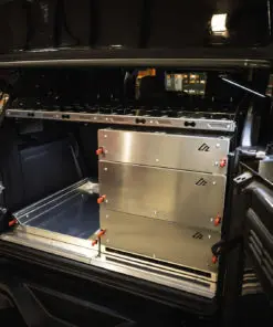 Alternative view of Ford Bronco MASS Adjustable Height Cargo Shelf