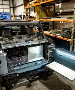 Alternative view of Jeep JKU MASS Cargo Shelf - Adjustable Height