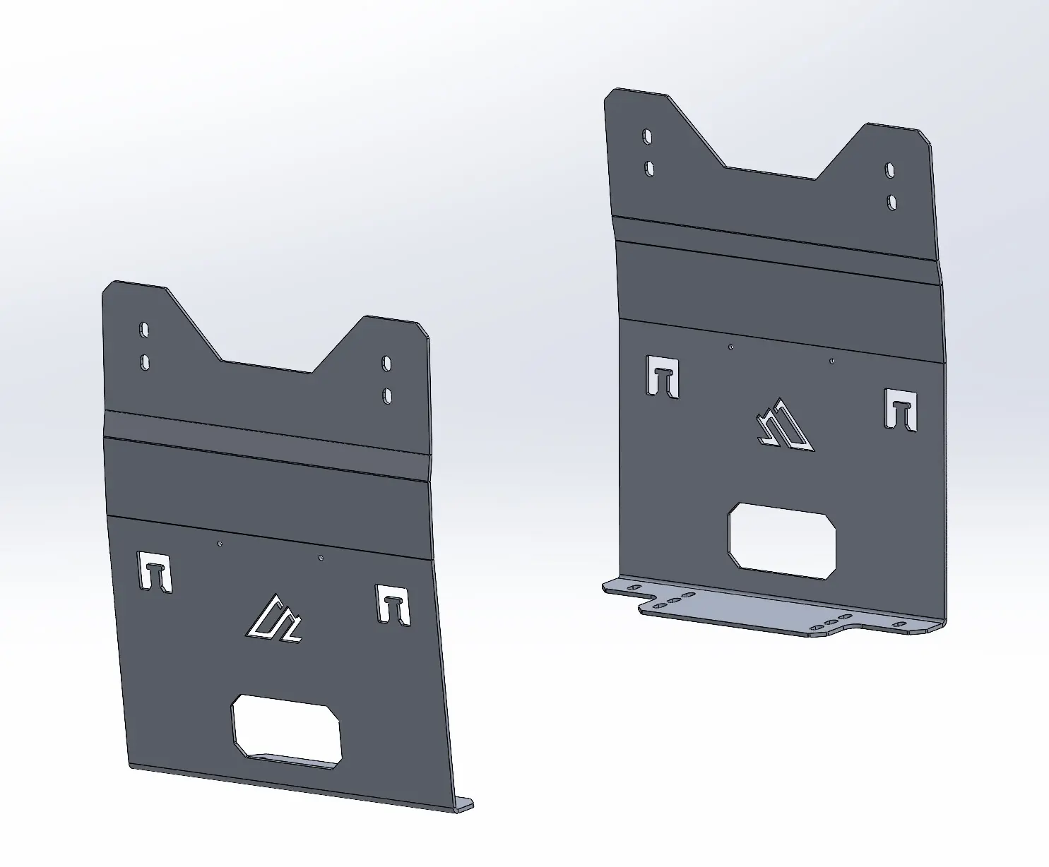 SetPower RV45D Refrigerator Mounting Brackets