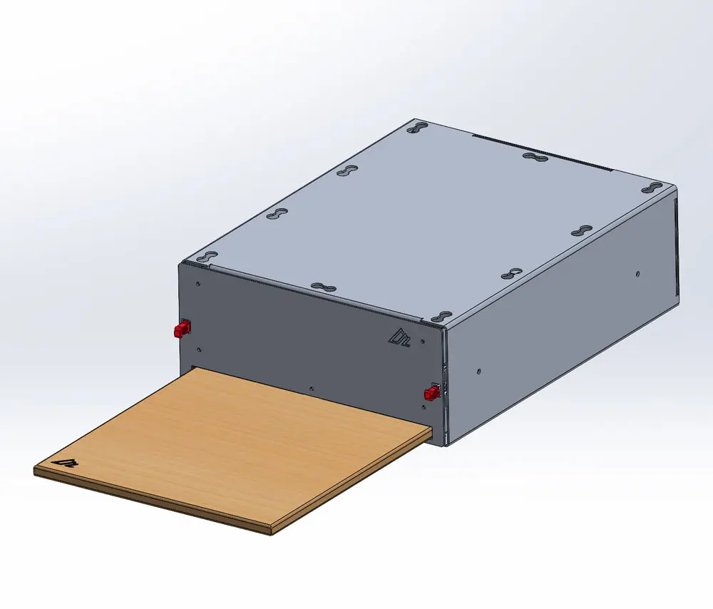 Ford Bronco Duo Drawer Table (7x4)