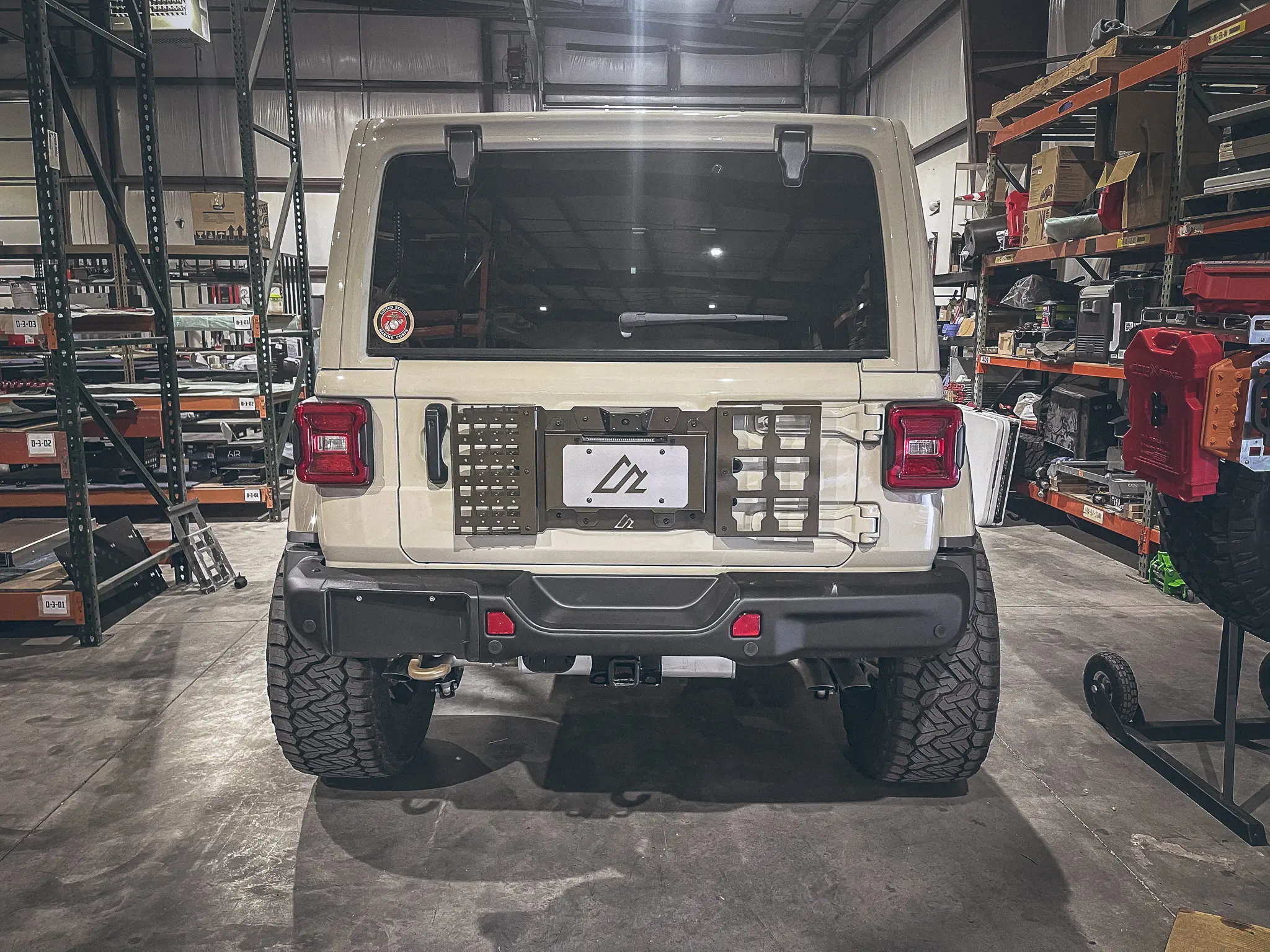 Spare Tire Delete MOLLE/Red Box Kit - Image 2