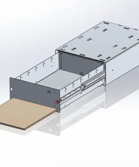 6" M.A.S.S. Duo Drawer (6x3)