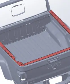 Jeep JT - Bed Rail Attachment System