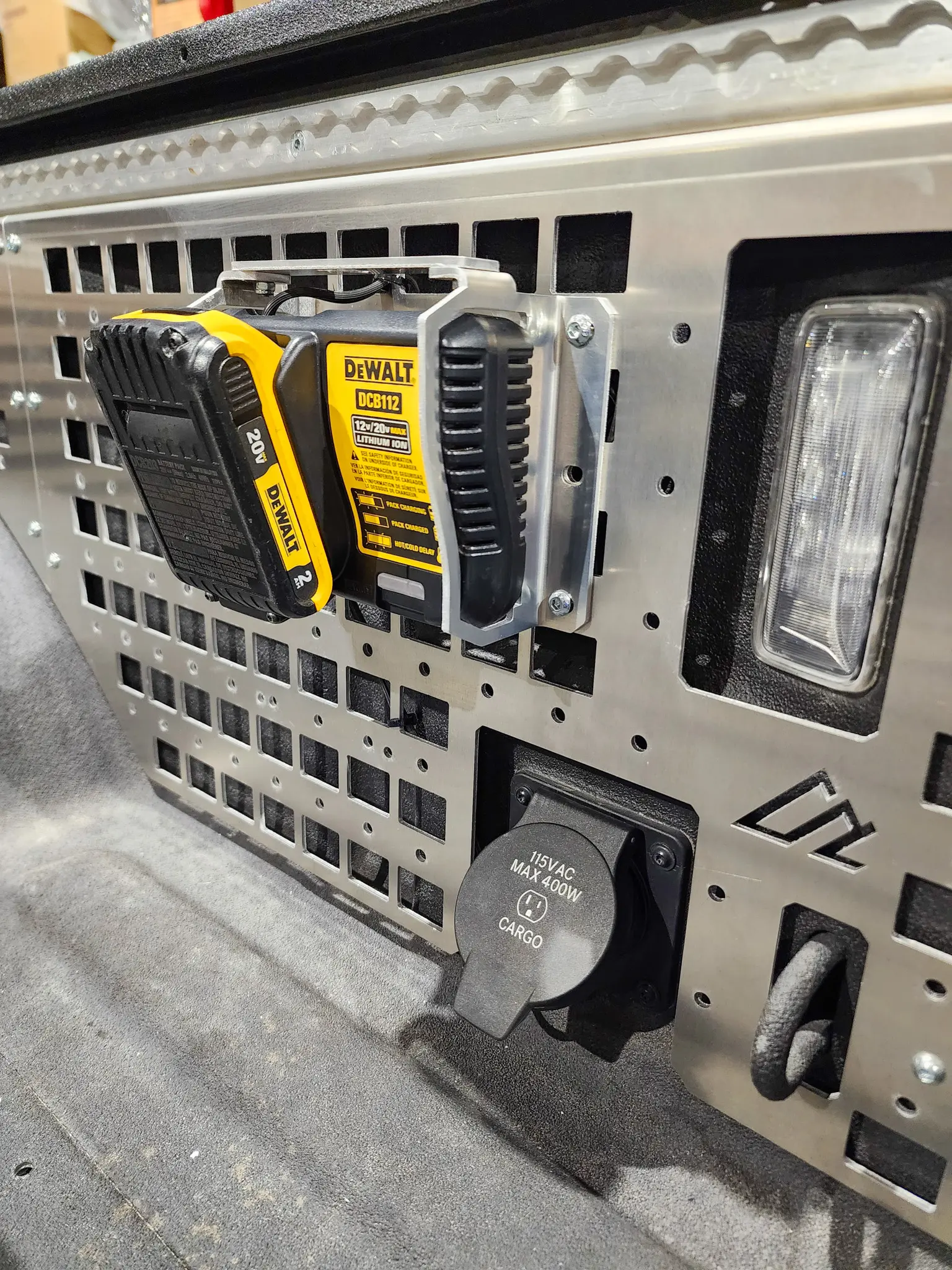 DeWalt Wall Charger Mounting Bracket