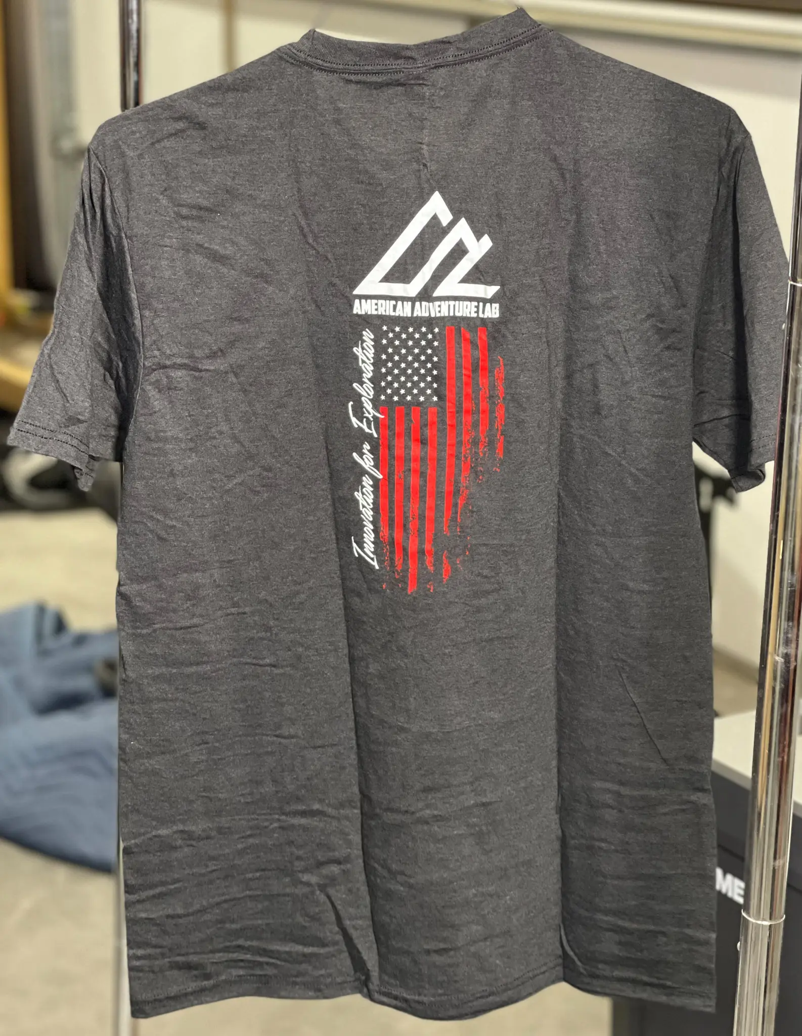 Tri-Blend Logo T-Shirt (Black Heather) - Image 2