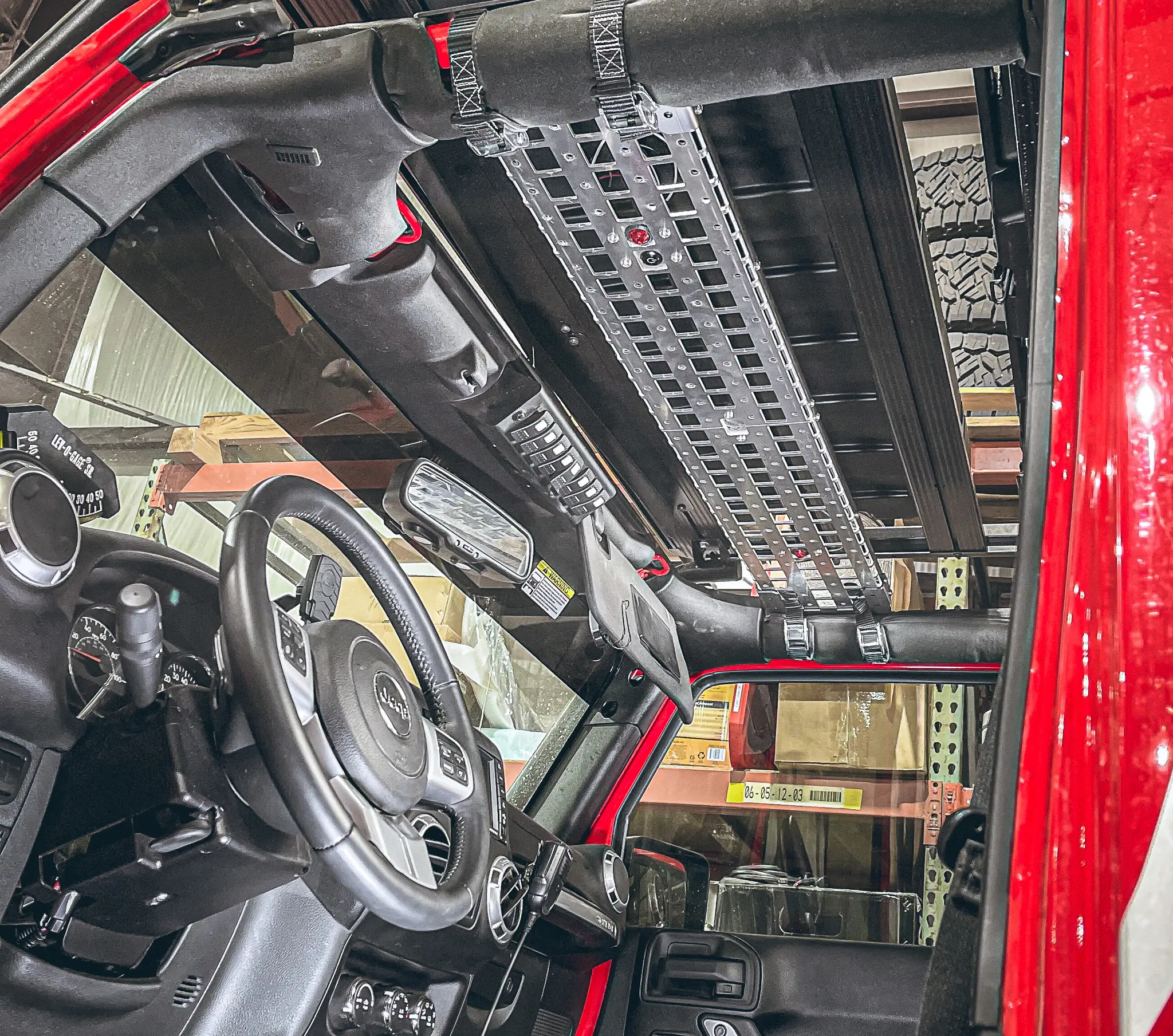 Jeep JK Overhead MOLLE Shelf - Image 12