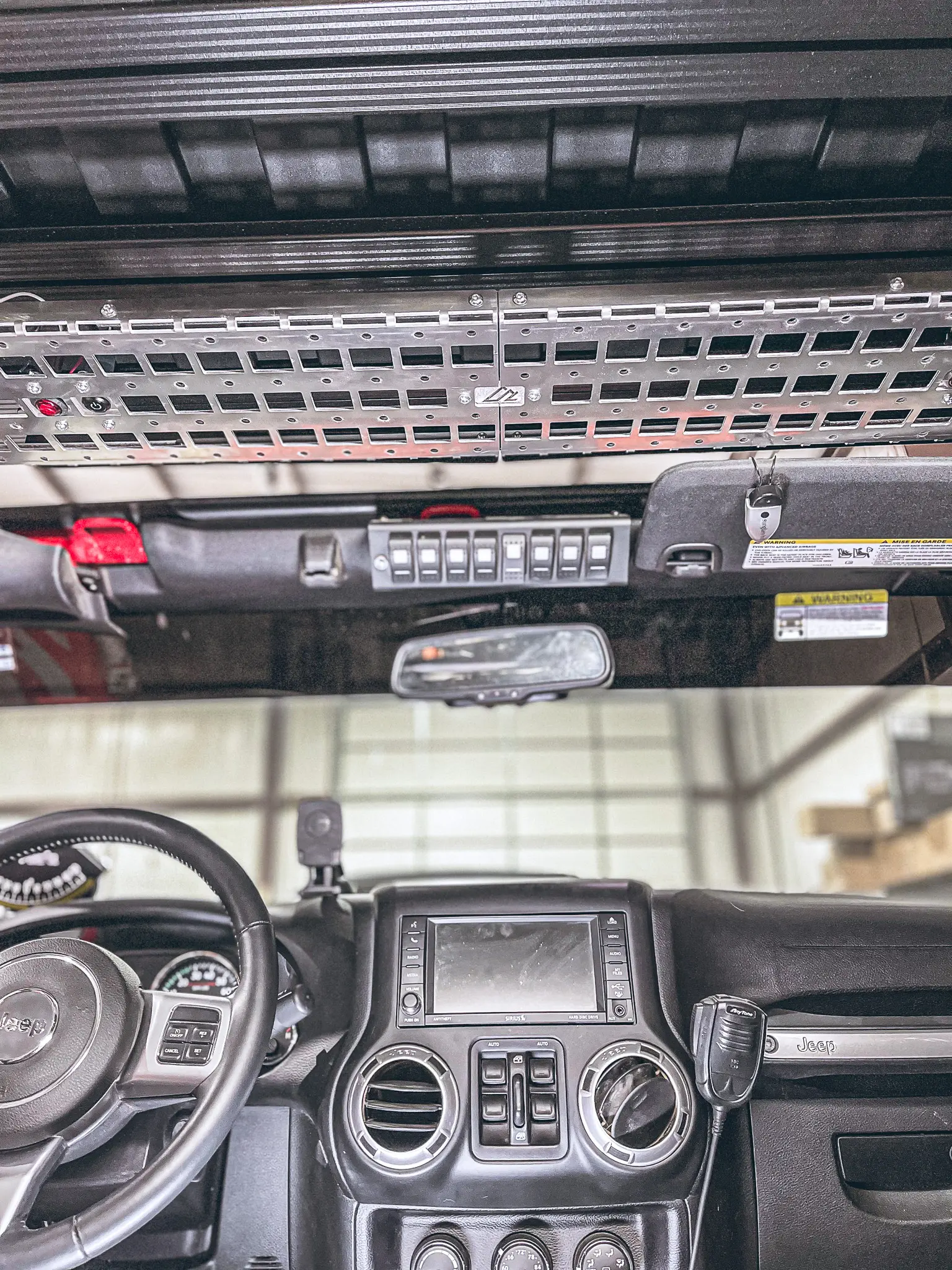 Jeep JK Overhead MOLLE Shelf - Image 8