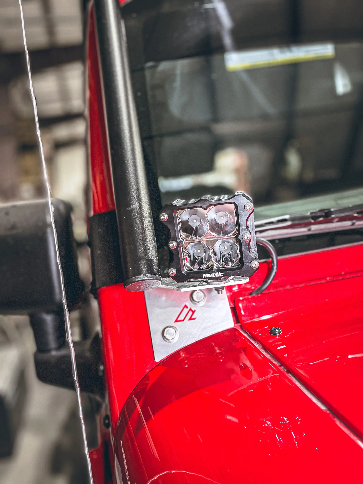 Jeep JK A-Pillar Brackets - Image 9