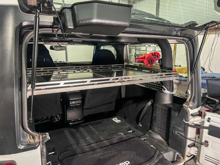 Jeep Wrangler JK 2-Door Overland Cargo Shelf
