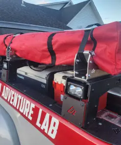 Alternative view of Jeep JT Aluminum Bed Rack 6" (Quarter Height)