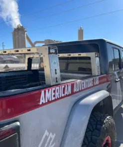 Jeep JT Aluminum Bed Rack 12" (Half Height)