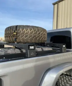 Jeep JT Aluminum Bed Rack 6" (Quarter Height)