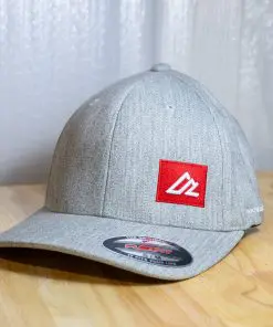 AAL FlexFit Original Hat - Gray/Red Logo