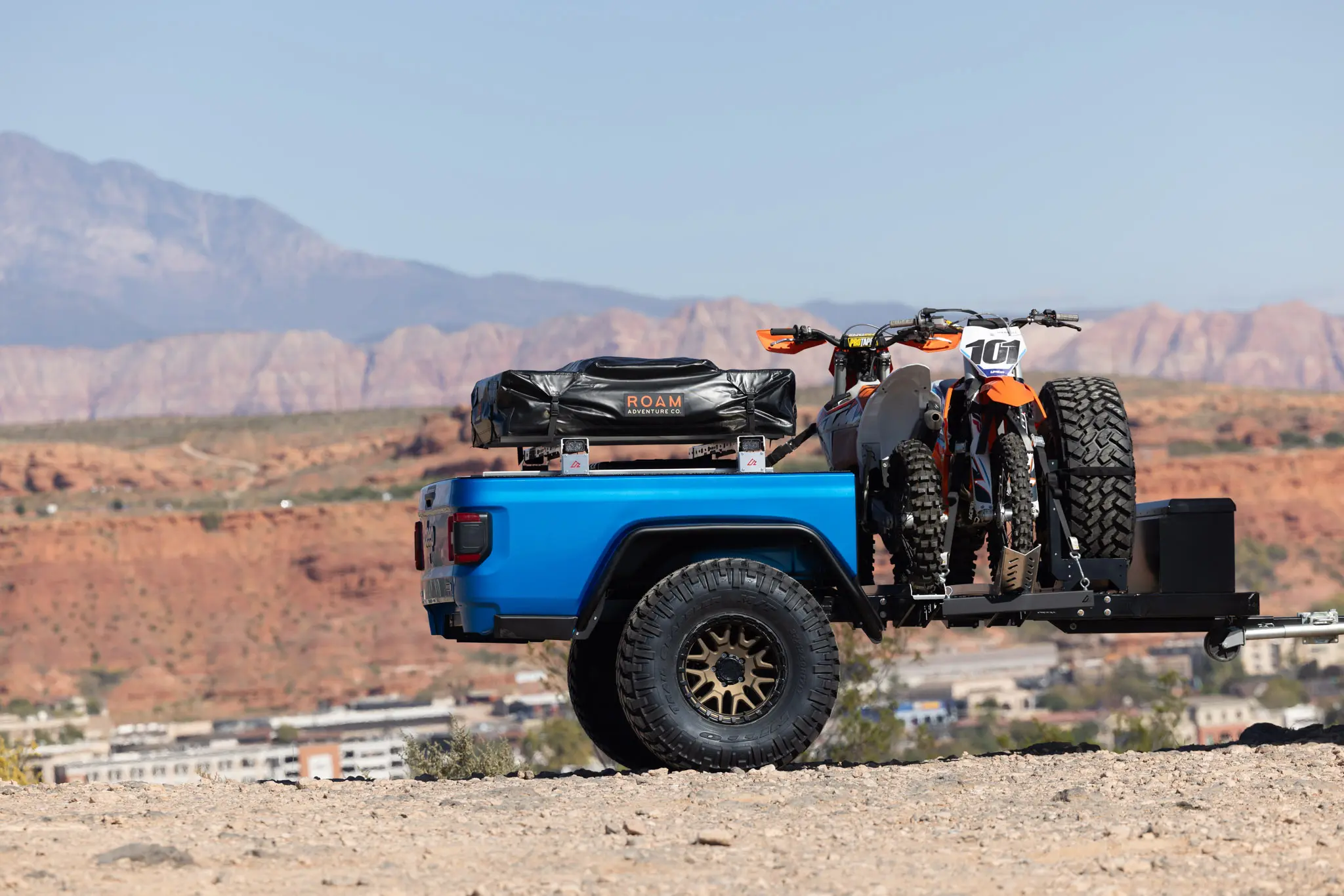 Jeep Gladiator Bed - (Hydro Blue) - Image 3