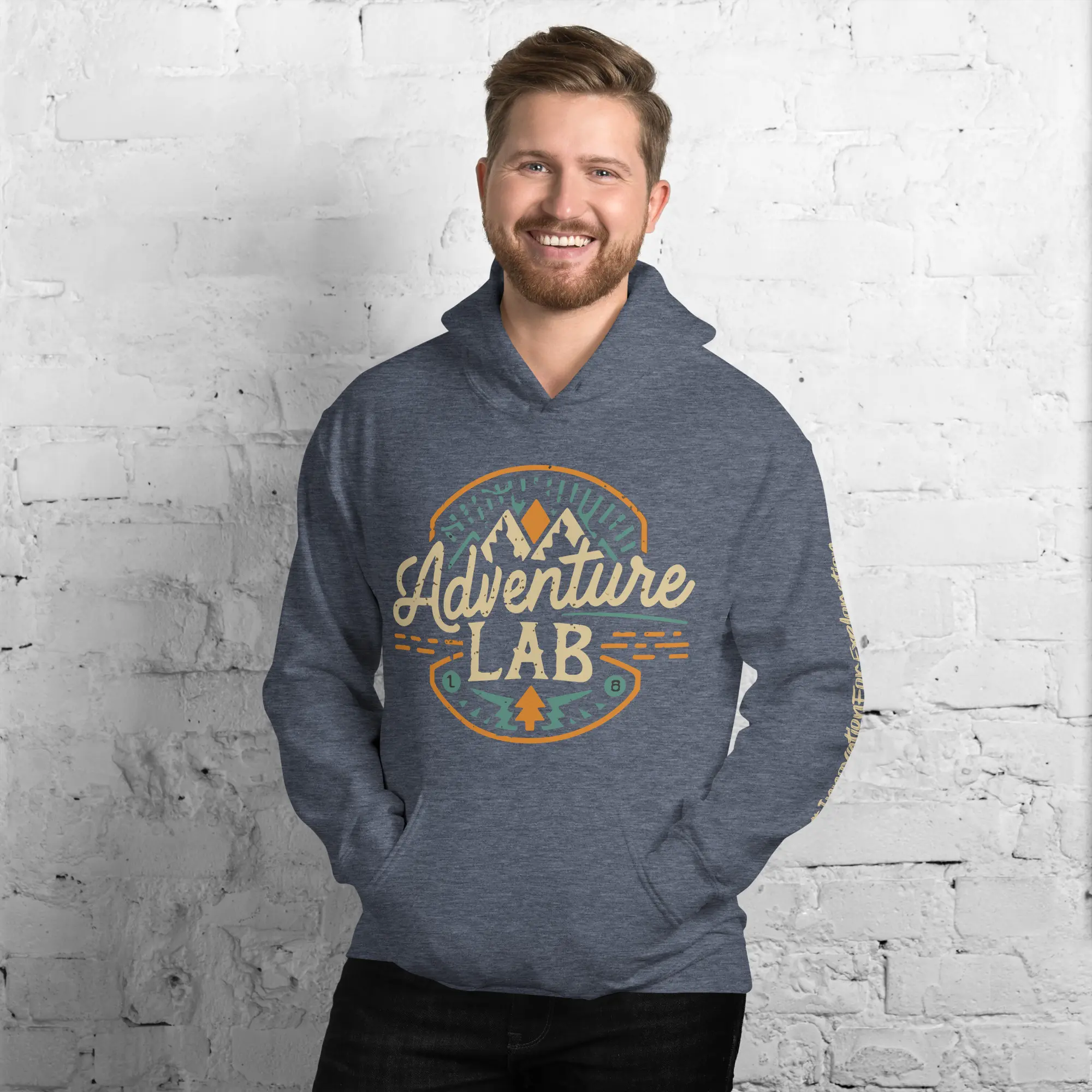 Earthtone Adventure Lab Hoodie - Image 8