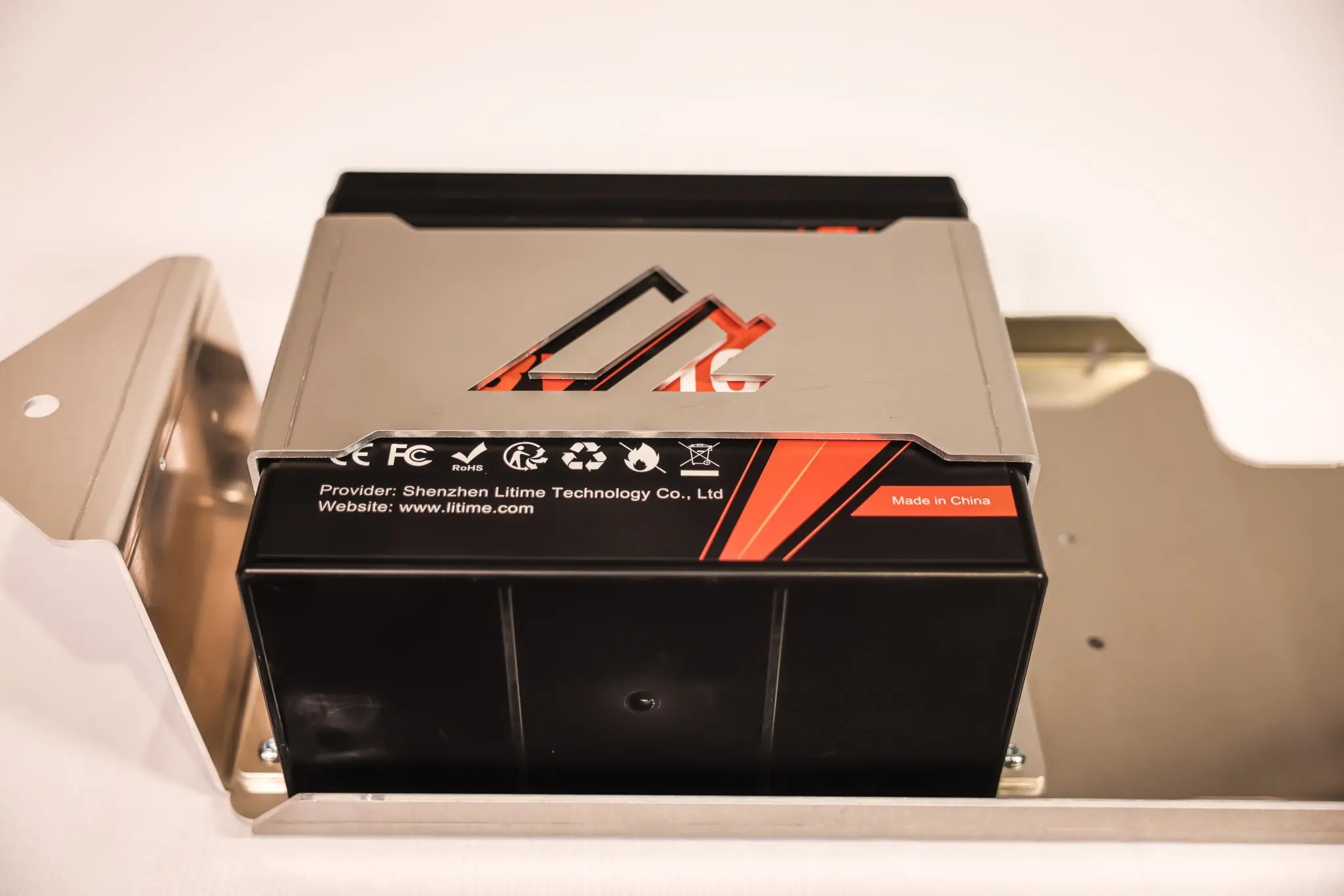 Jeep JL 100Ah Li-Time Mini Battery Bracket - Image 8