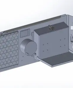 Alternative view of Jeep JL Tailgate Air Command System (TACS) Bundle