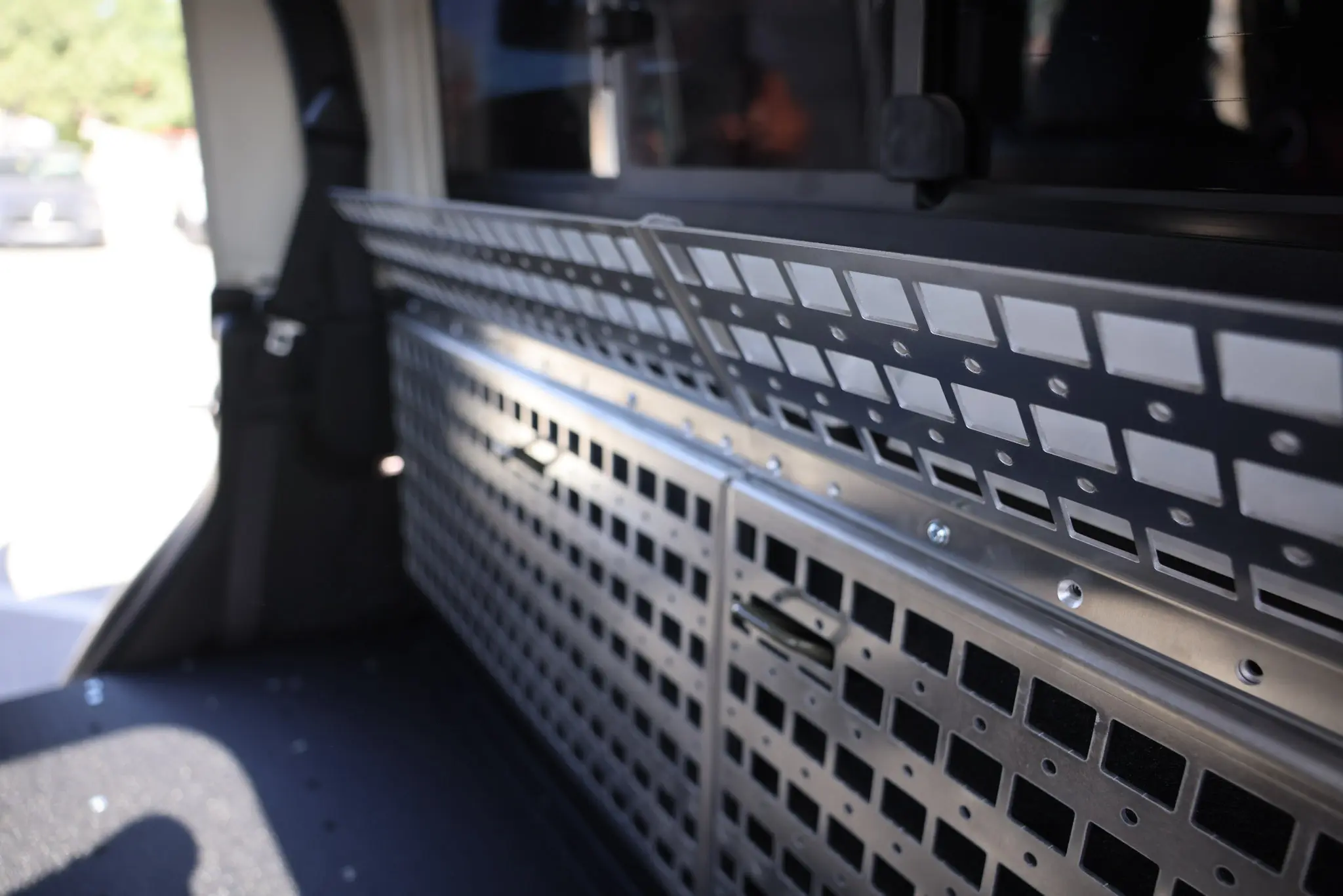 Jeep JT Gladiator Rear Seat Delete Full Back Wall MOLLE Bundle - Image 10