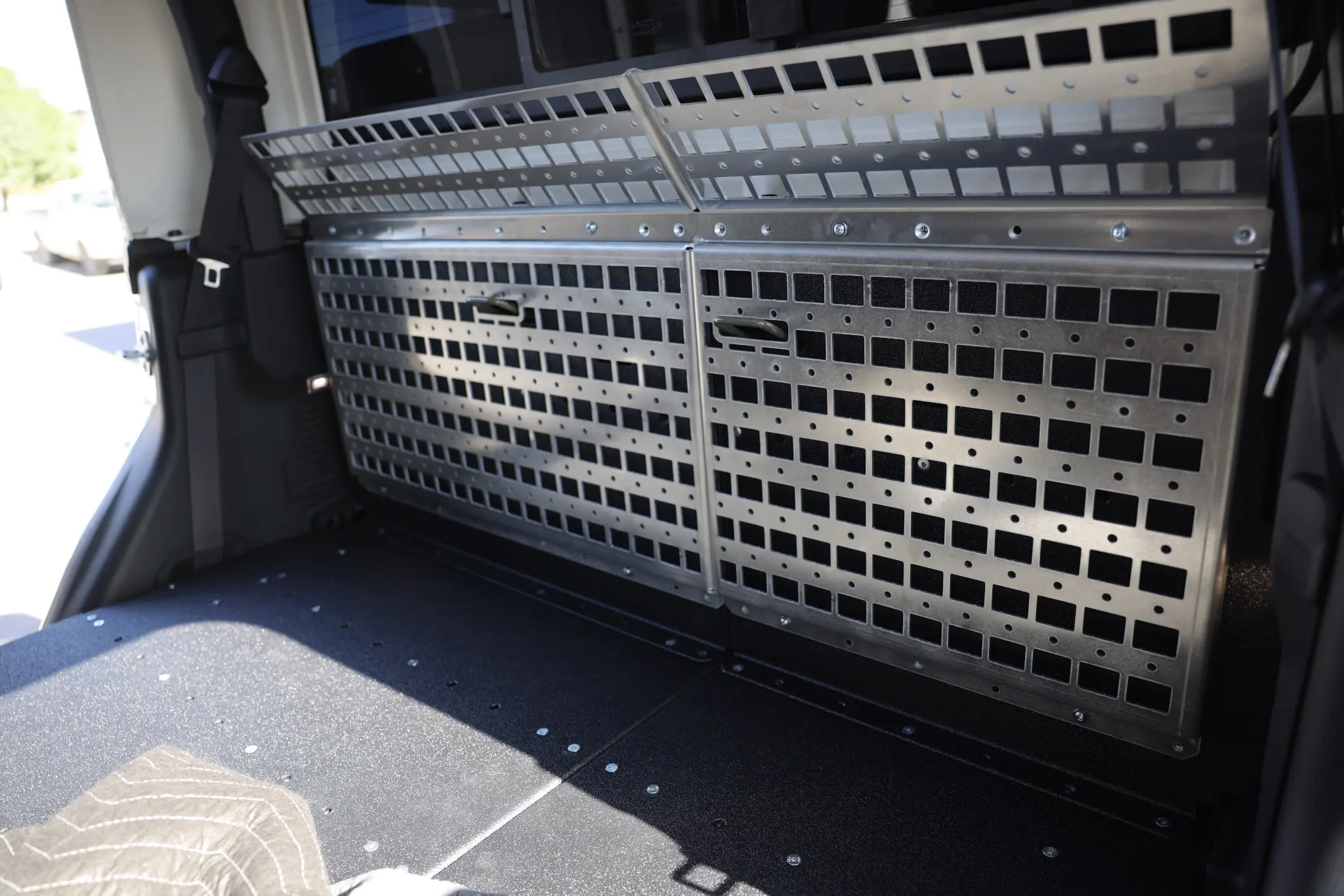 Jeep JT Gladiator Rear Seat Delete Full Back Wall MOLLE Bundle - Image 8