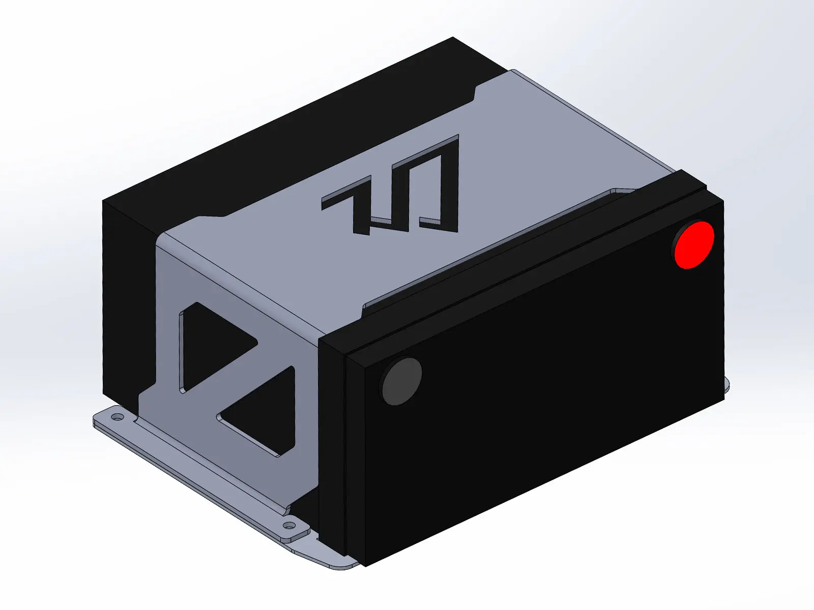 Jeep JL 100Ah Li-Time Mini Battery Bracket - Image 2