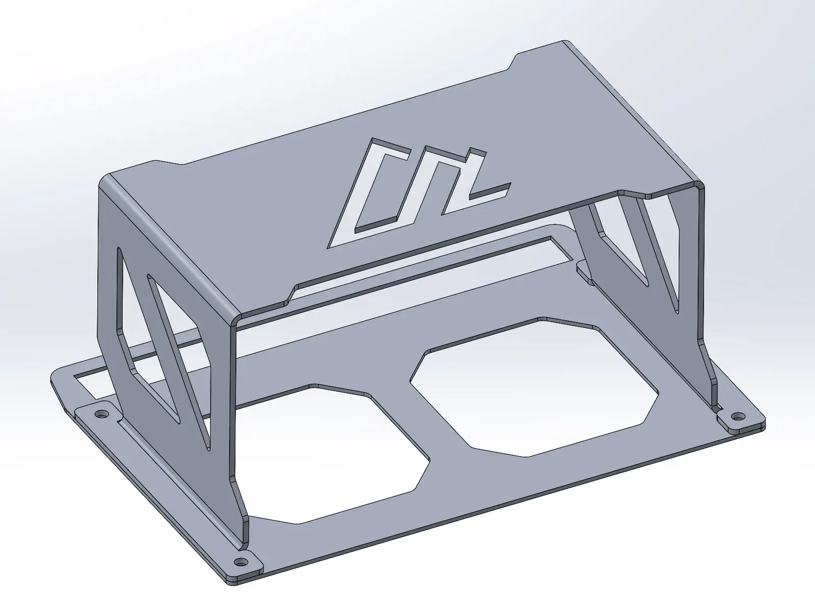 Jeep JL 100Ah Li-Time Mini Battery Bracket - Image 3