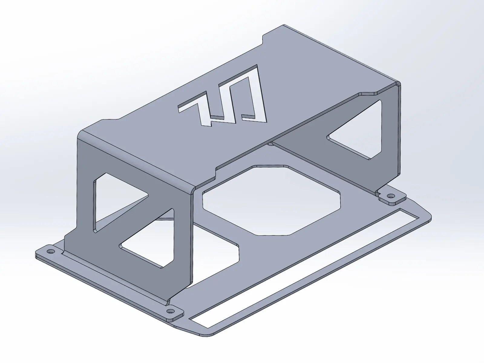 Jeep JL 100Ah Li-Time Mini Battery Bracket - Image 4