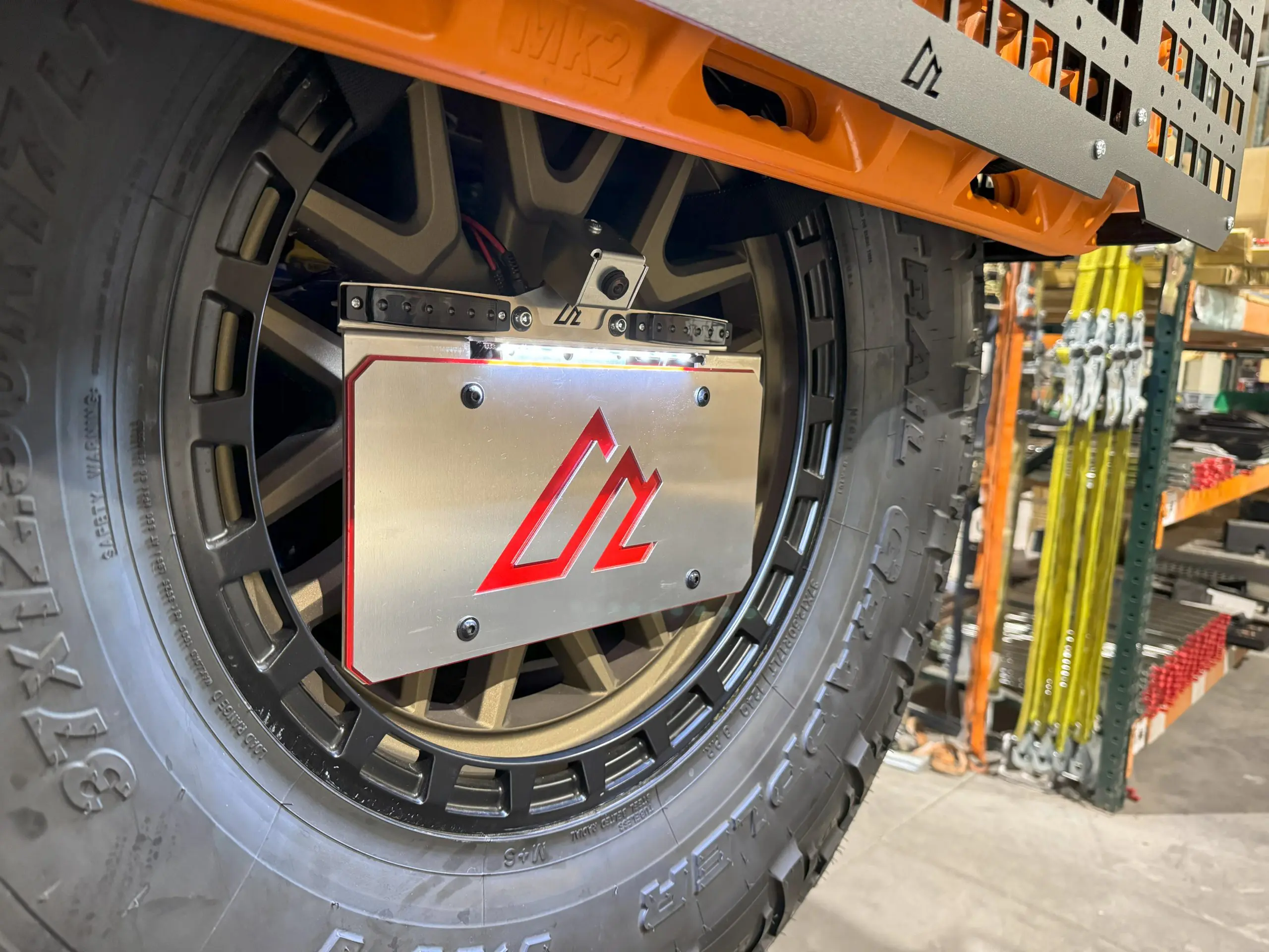 Jeep JL License Plate and Camera Relocation Kit