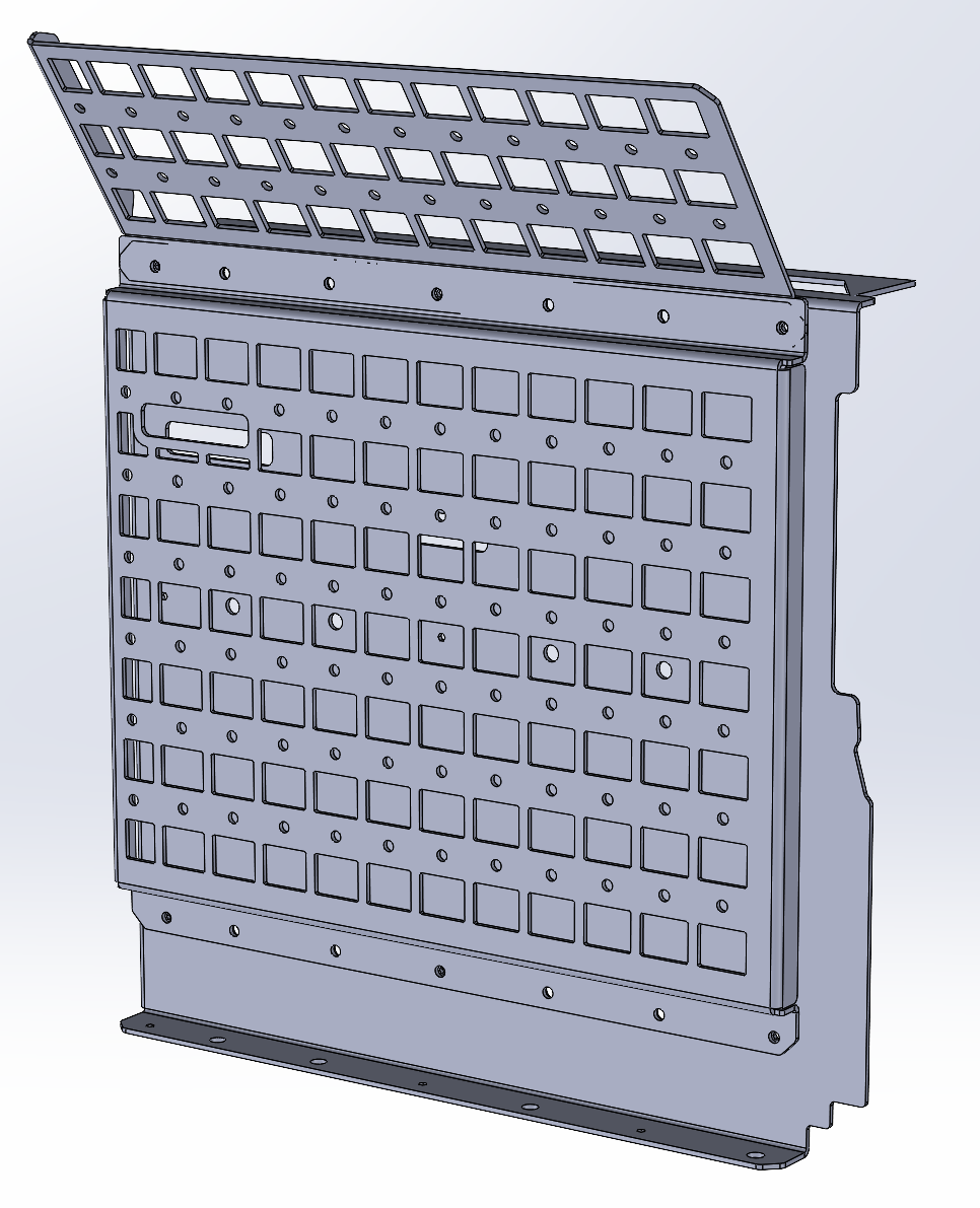 Jeep JT Gladiator Rear Seat Delete Full Back Wall MOLLE Bundle - Image 5