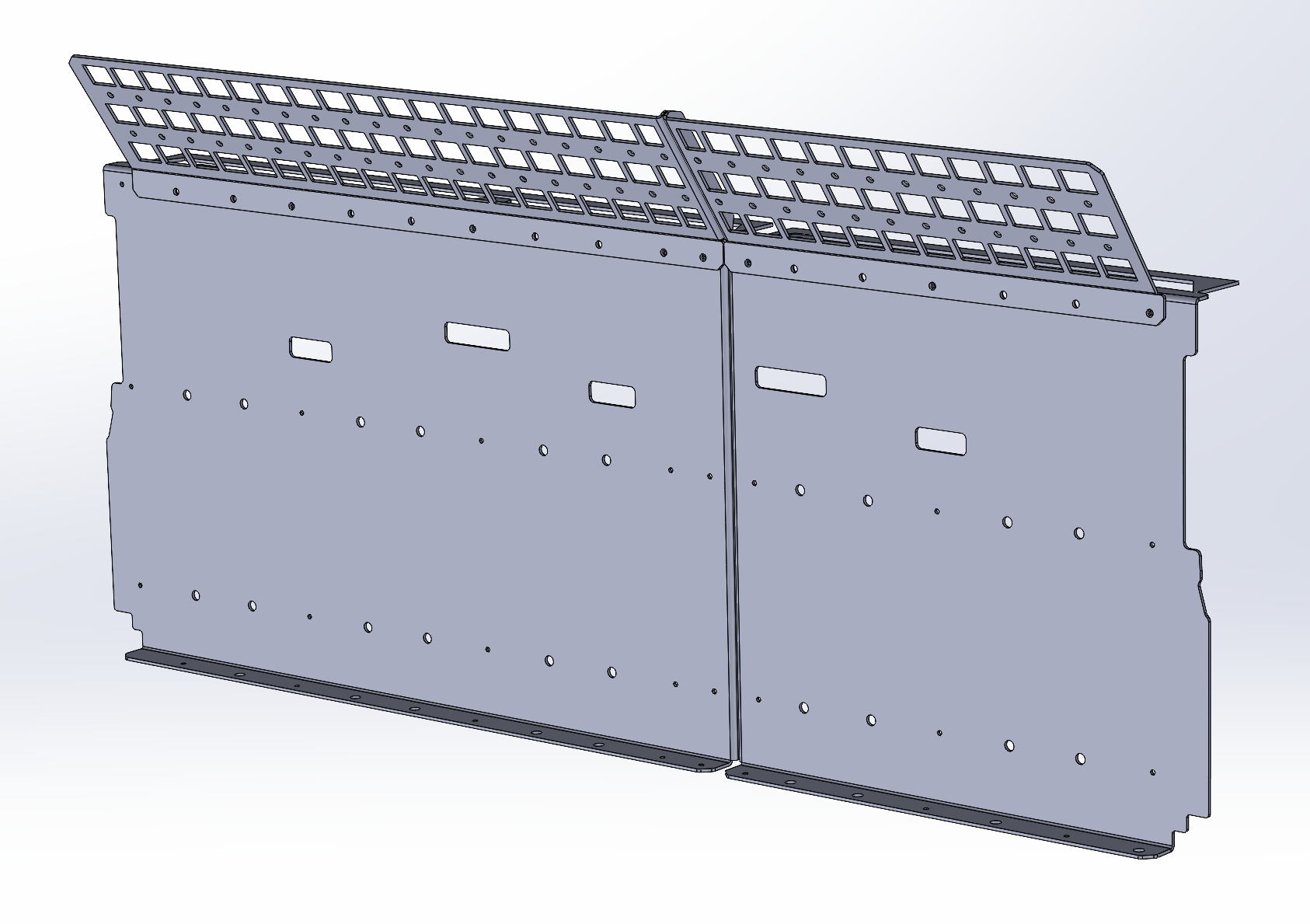 Jeep JT Gladiator Rear Seat Delete Full Back Wall MOLLE Bundle - Image 3