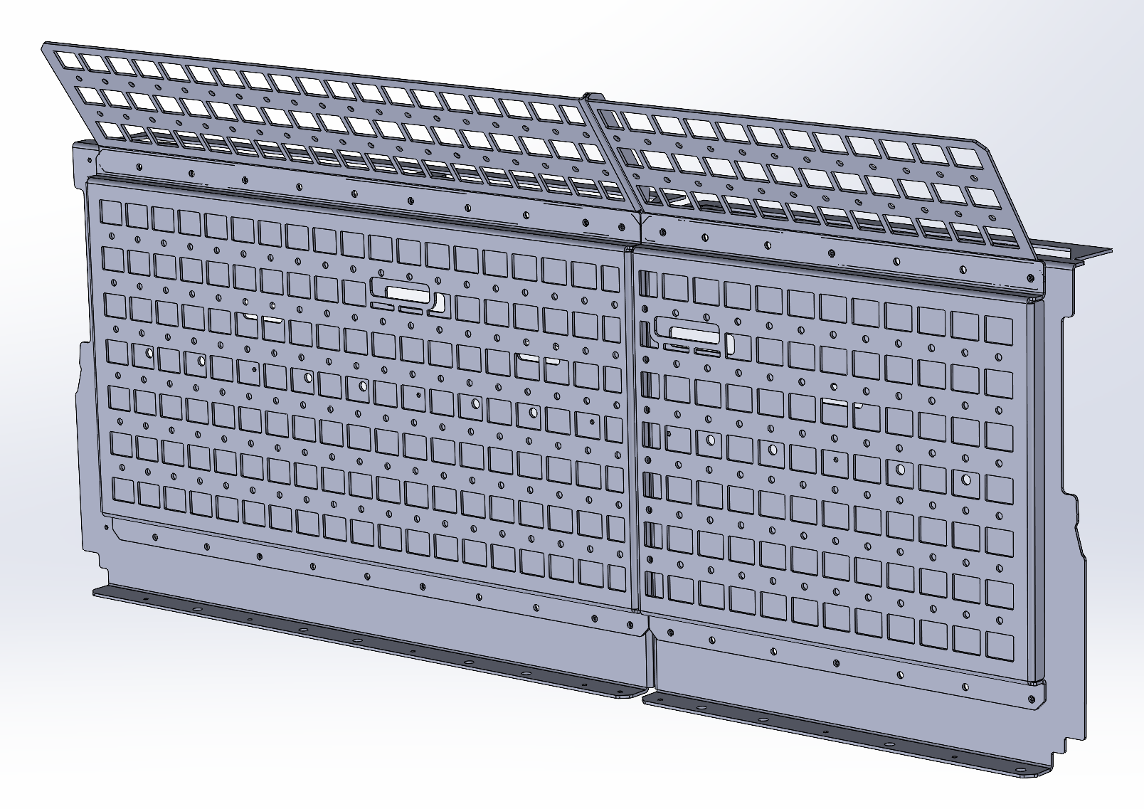 Jeep JT Gladiator Rear Seat Delete Full Back Wall MOLLE Bundle