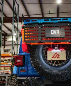 Alternative view of Jeep JL License Plate and Camera Relocation Kit
