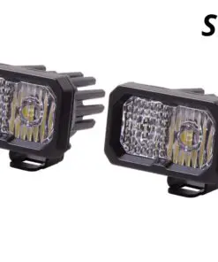 Diode Dynamics Stage Series 2" SAE/DOT White Sport Standard LED Pod (Pair)