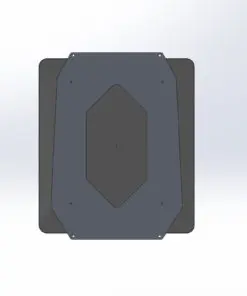 Alternative view of Starlink Flat High-Performance Dish Flat Mount