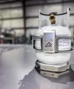 Alternative view of Lightweight 5LB Propane Tank Mount