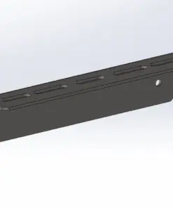 Alternative view of Jeep Gladiator JT LBE Rooftop Tent Brackets