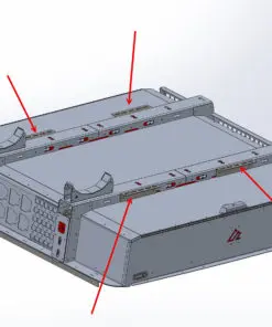 Jeep Gladiator JT LBE Rooftop Tent Brackets