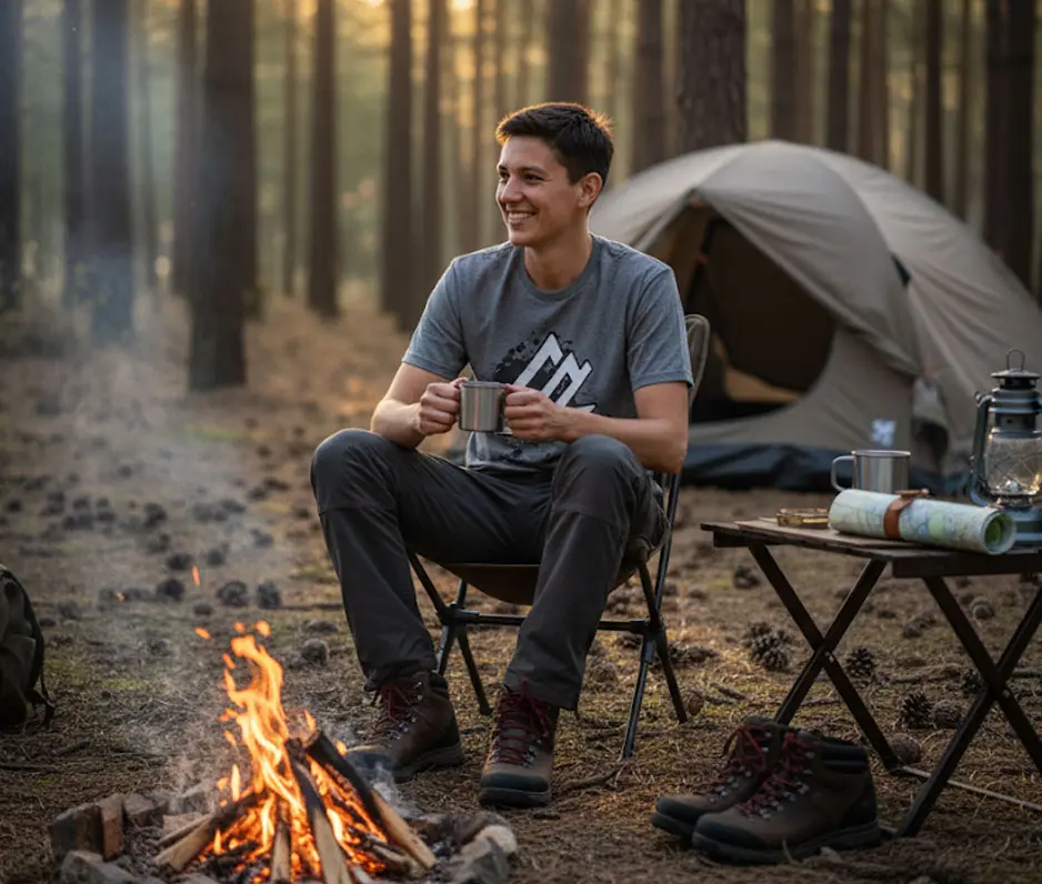 Tri-Blend Logo T-Shirt (Heather Gray) - Image 2