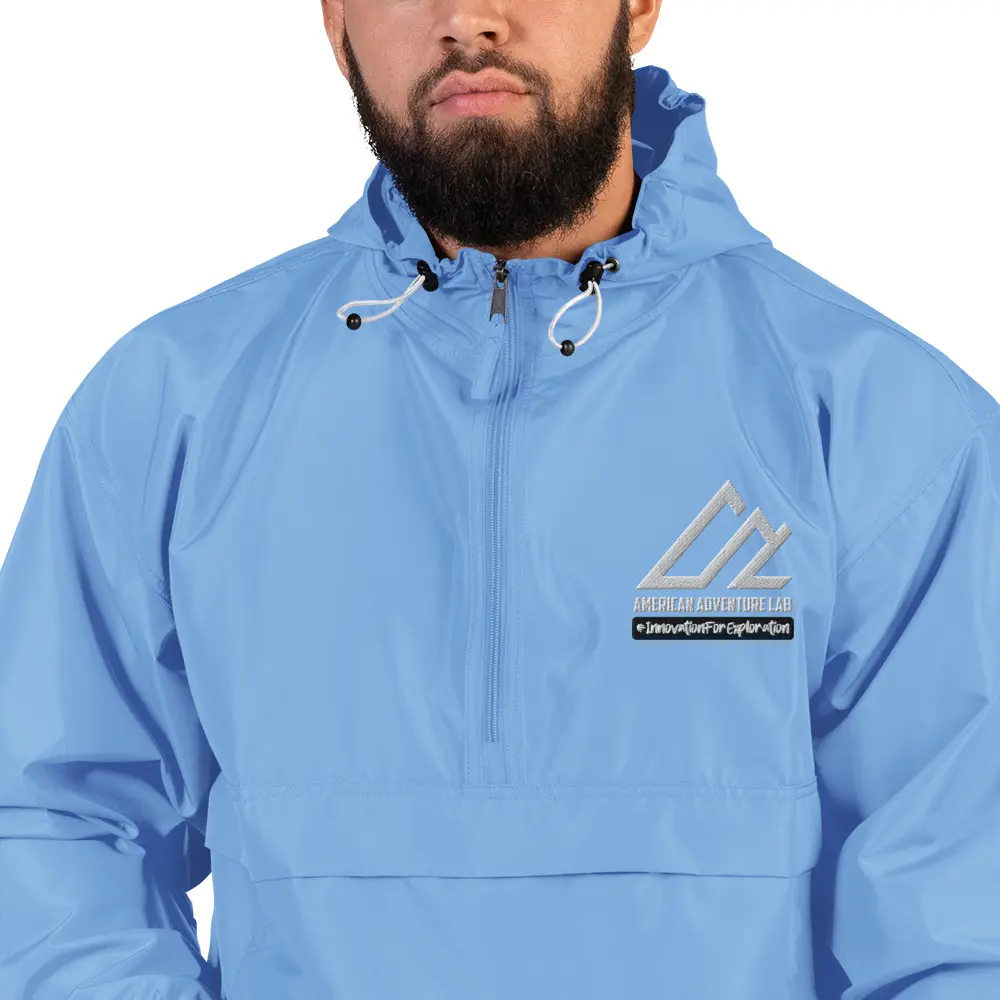 Embroidered Champion Packable Jacket - Image 11